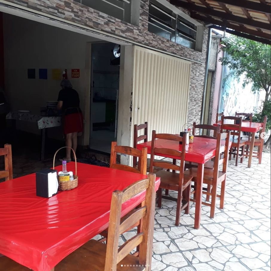 Varanda do restaurante