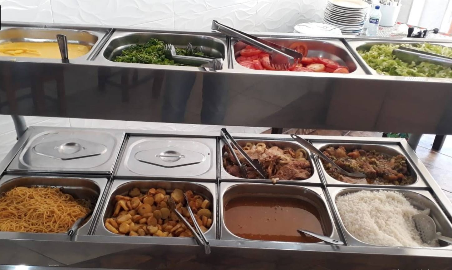 Vista do buffet